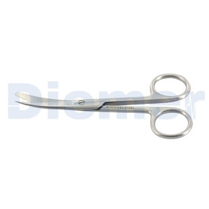 Tijeras Quirurgicas para Curas Curva 14cm Punta / Roma Tijeras Quirurgicas para Curas Curva 14cm Punta / Roma